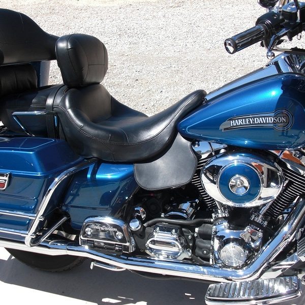 Harley Davidson bike in blue color