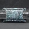 A close up of the front of a wallet