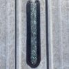 A close up of the top of a door handle