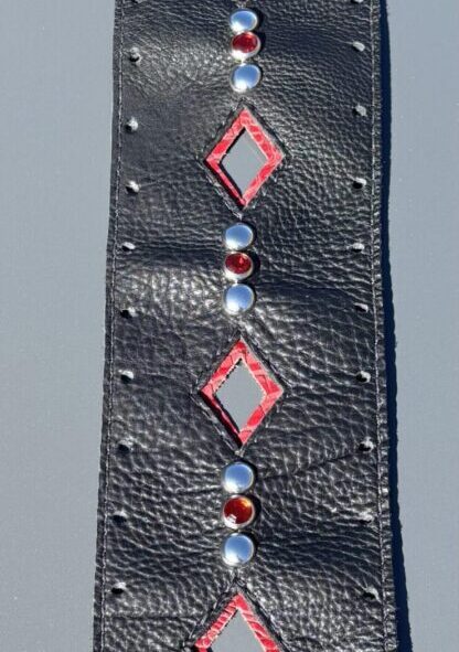 Crash bar wraps with diamond cutouts